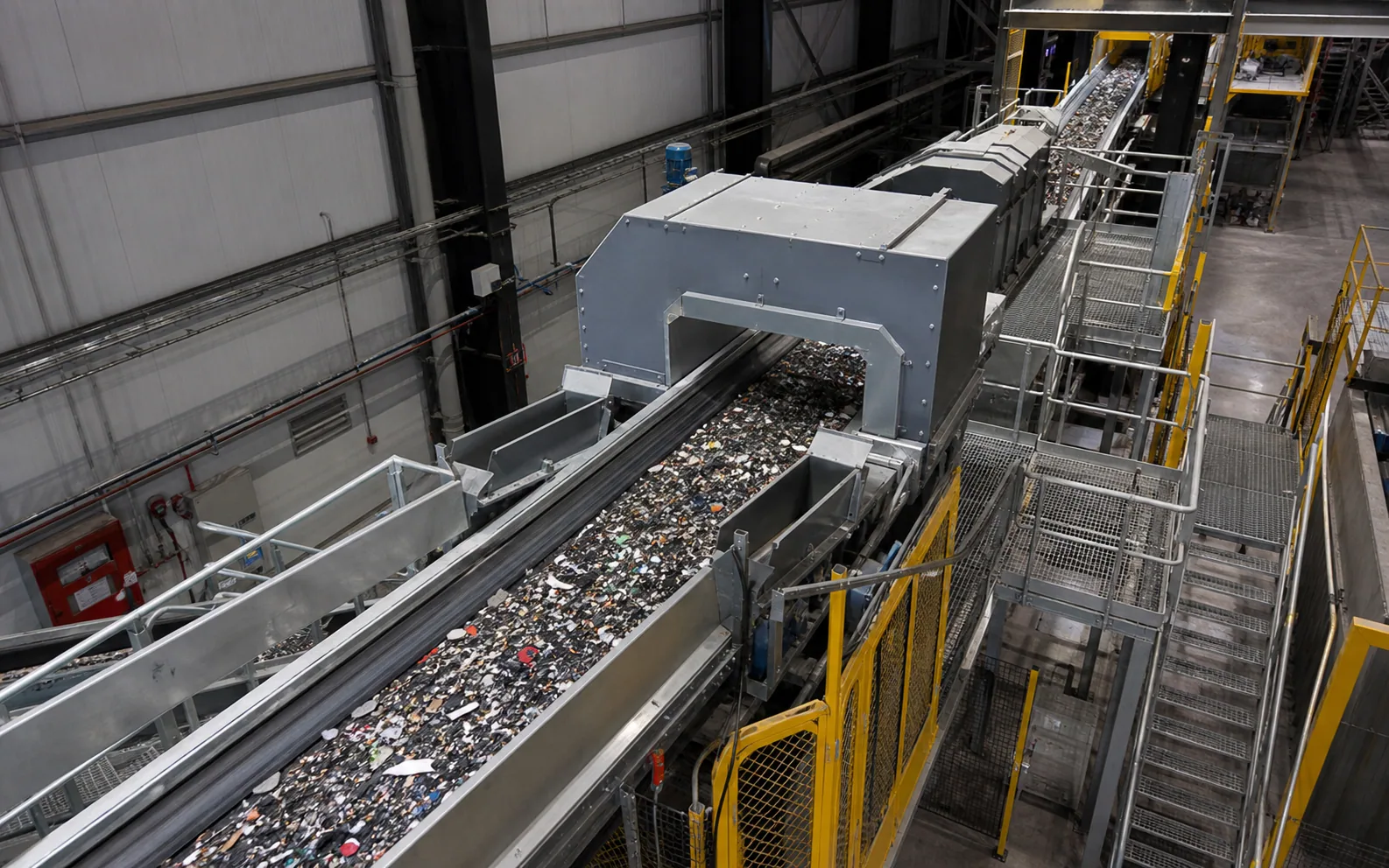 Recycling metal recovery process context